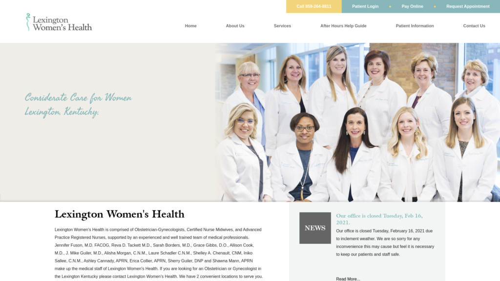 LEXINGTON WOMENS HEALTH